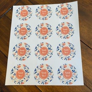 Thank You Stickers!